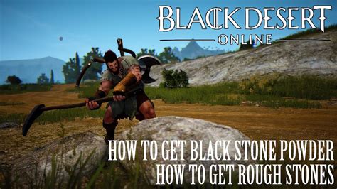blackstone powder black desert.